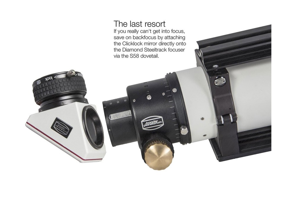 Baader Planetarium 2-Inch Clicklock Mirror Diagonal Eyepiece