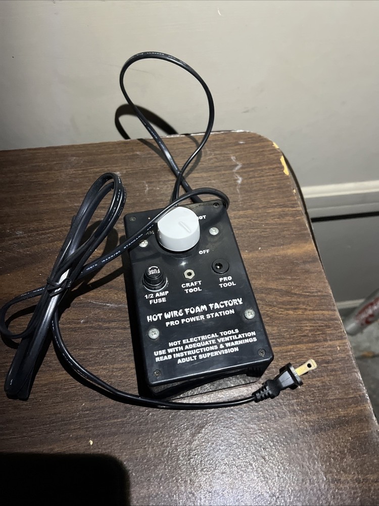 Hot Wire Foam Factroy - Variable Power Supply. Hot, Warm