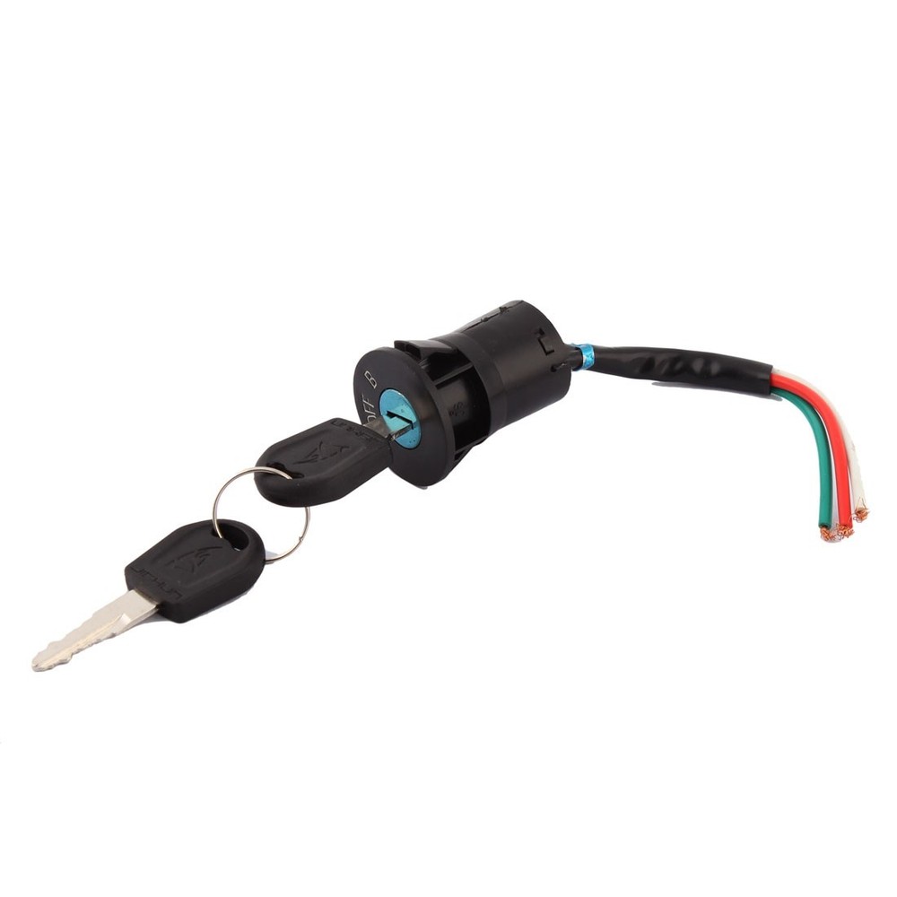 Motorcycle 3 Position 3 Wire Ignition Starter Lock Switch