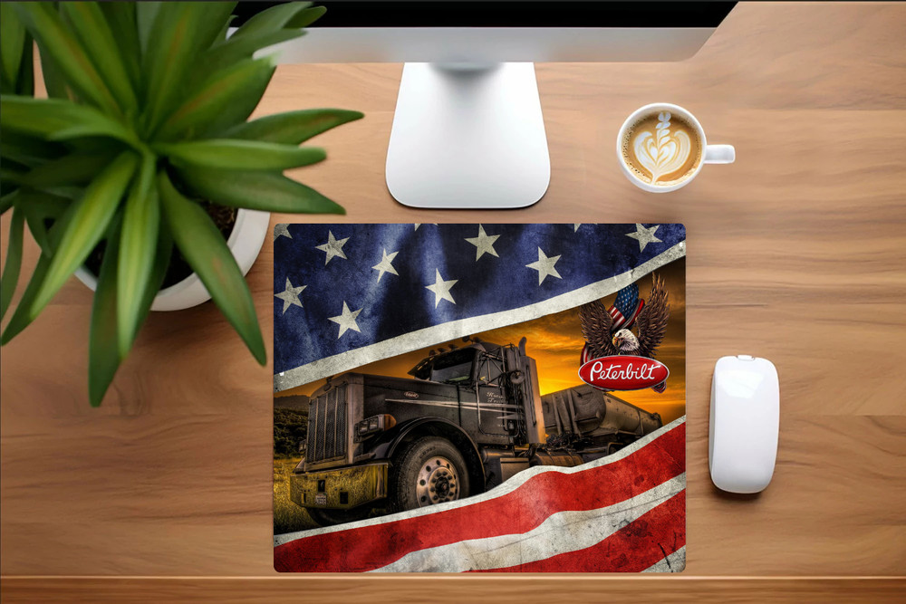 Peterbilt Desktop Mouse Pad Sublimation