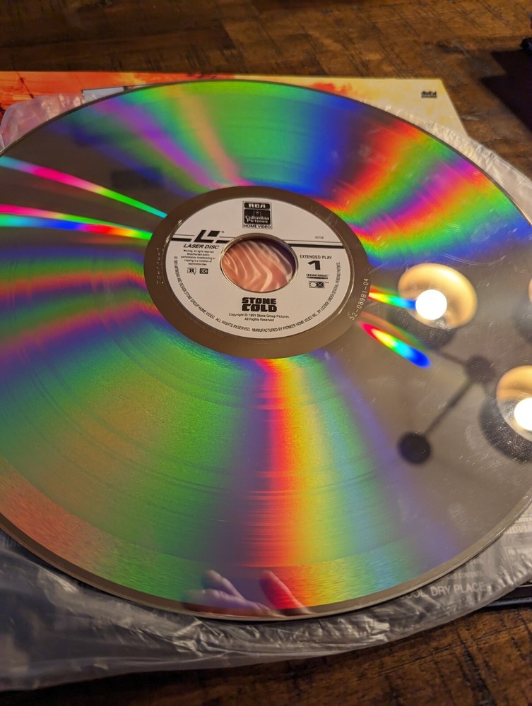 Stone Cold Brian Bosworth Laserdisc 1991