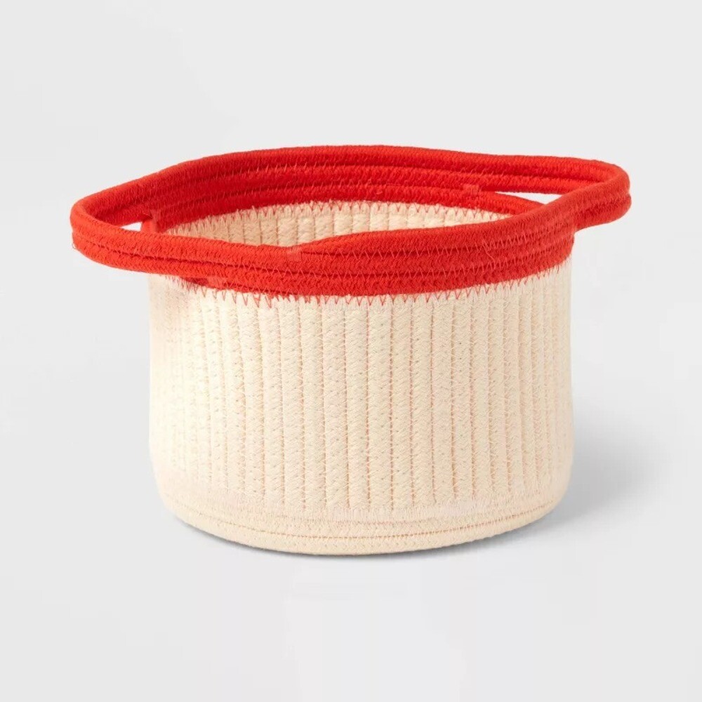 Coiled Rope Kids' Storage Basket
