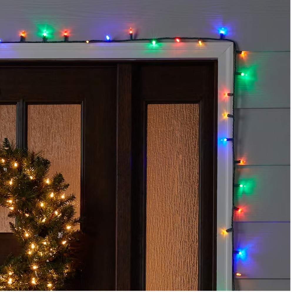 GE StringALong 300 Miniature String Lights Incandescent Christmas Lights Multi