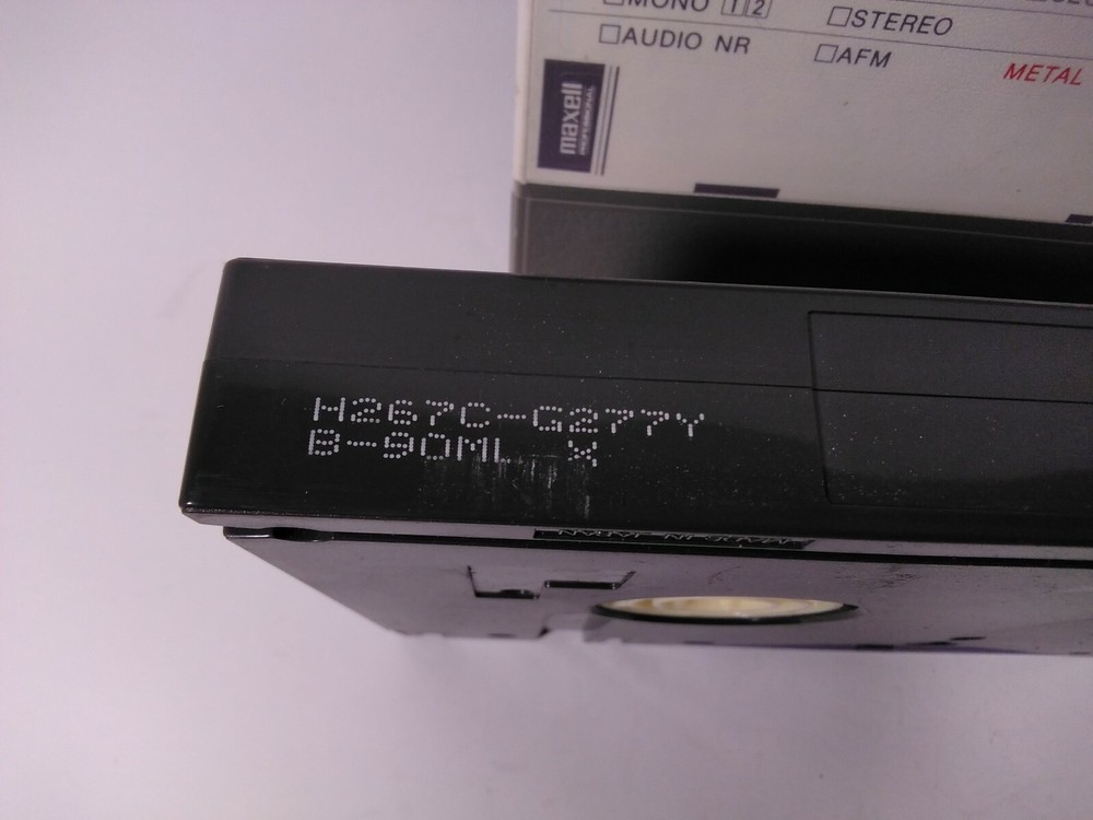Digital Betacam Video Cassettes.