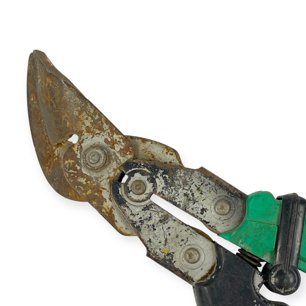 Malco M2007 Max 2000 Right Cut Offset Aviation Snips, Made in USA