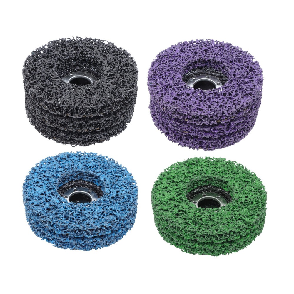 10 Pack 4-1/2"x7/8" Diamond Discs 4 Types Paint Stripper Discs for Angle Grinder