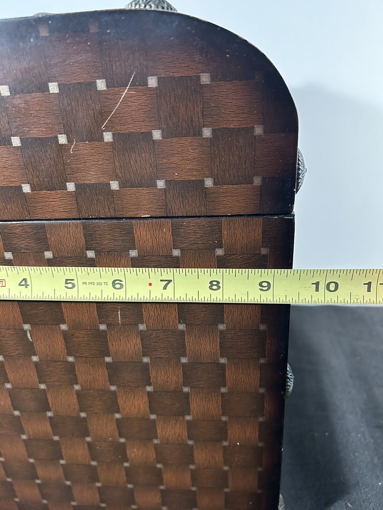 Small Trunk with Handle & Clasp