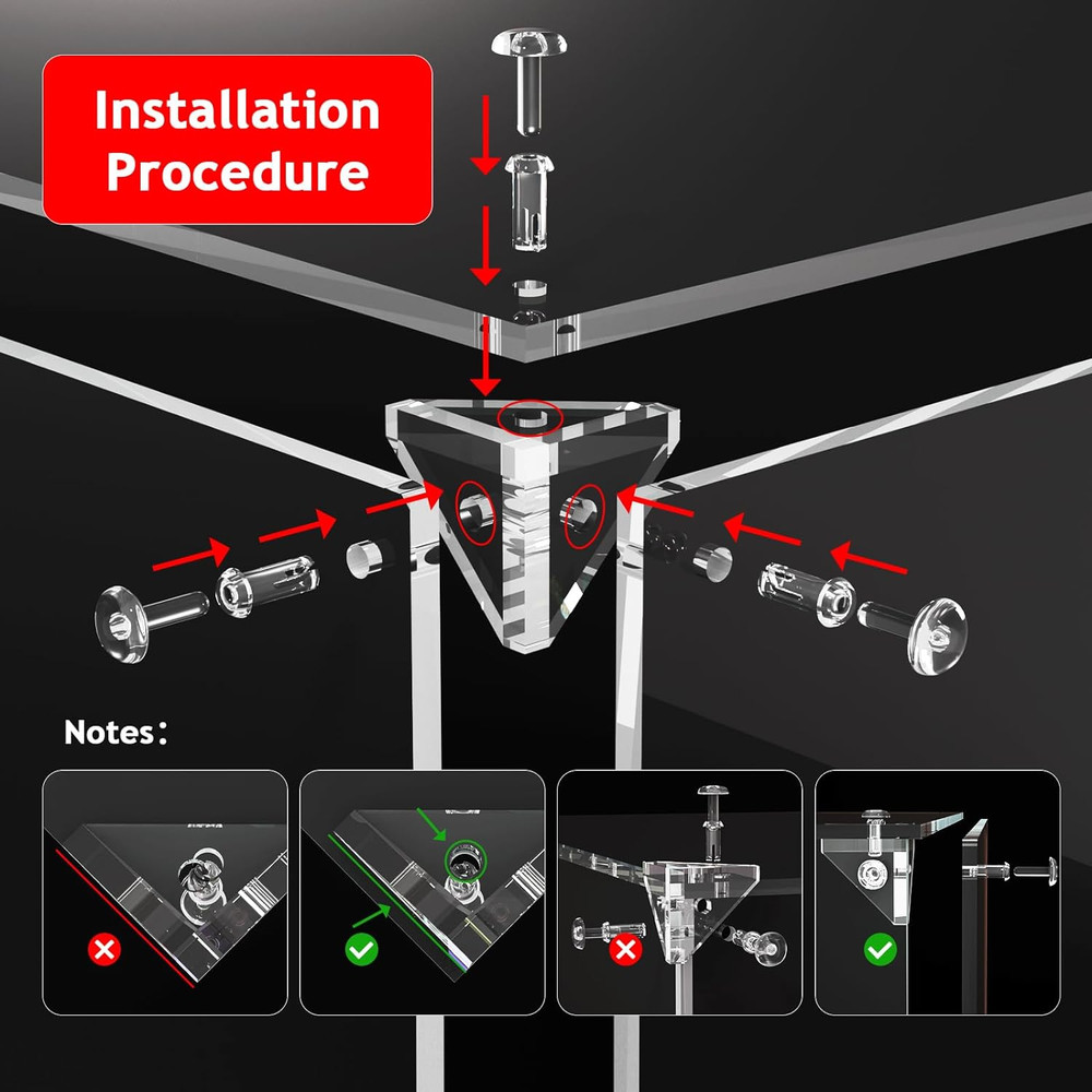 Hat Display Case, Clear Acrylic Hat Box with Mirror Base, Display Case for Baseb