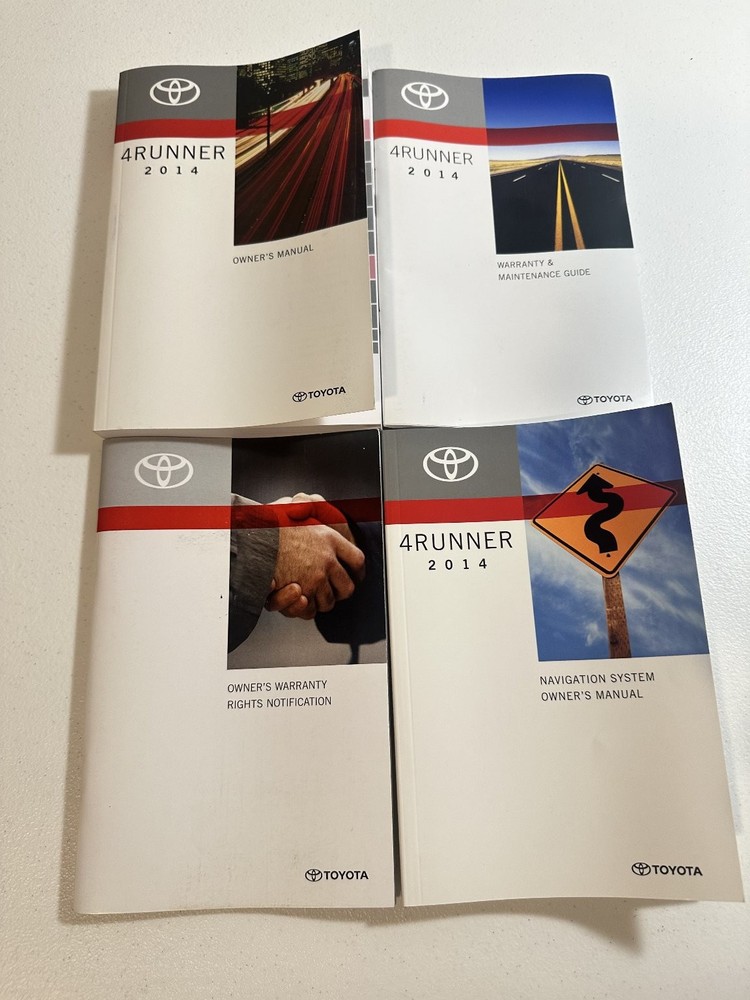 Toyota 4Runner 2014 Manuals Set OEM