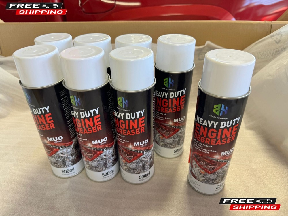 (8 Pack) Heavy Duty Engine Degreaser