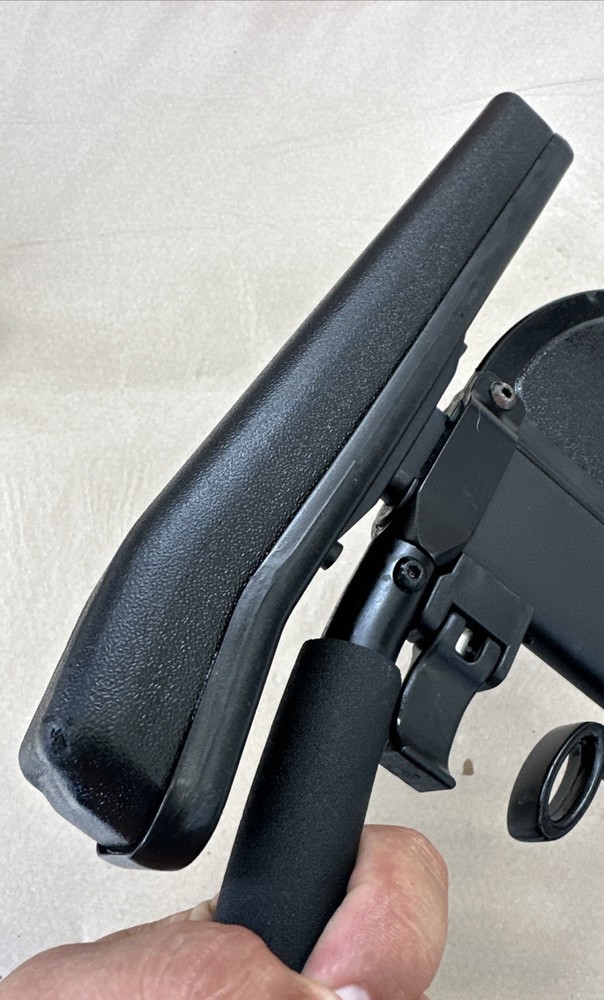 2 - QUICKIE 2 Single Post Wheelchair Armrest Side Assemblies Adjustible Height