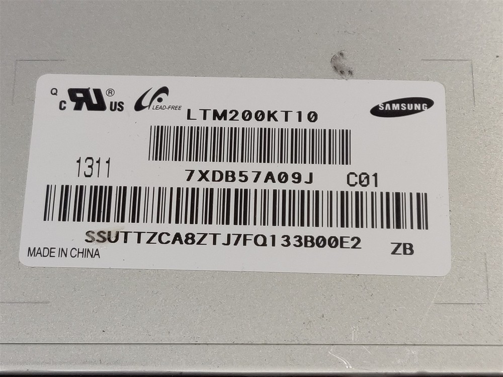 ⭐️⭐️⭐️⭐️⭐️ Monitor LCD Screen Panel Samsung LTM200KT10 20" Matte Non-Touch