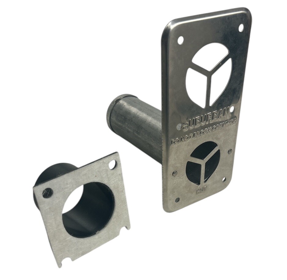 Suburban 260231 RV Camper Furnace Heater Exterior Exhaust Intake Cap Tube Vent