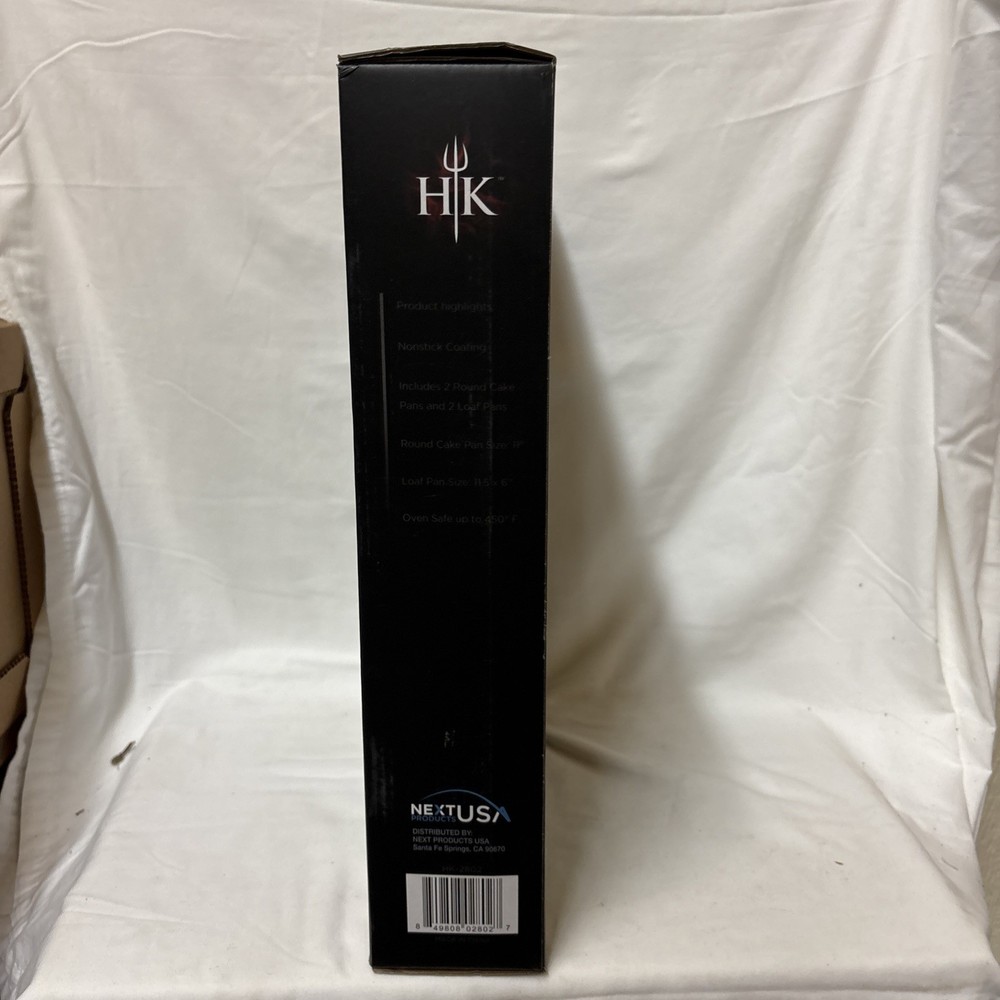 Hells Kitchen 4pc Bakeware Set Oven Safe To 450 Degrees