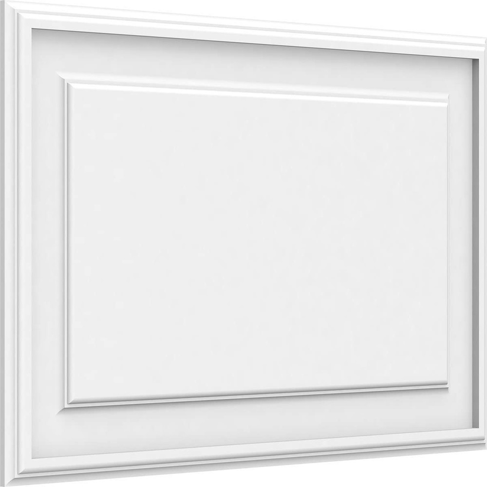 Ekena Millwork 28"W x 18"H x 5/8"P Legacy Raised Panel Decorative Wall Panel
