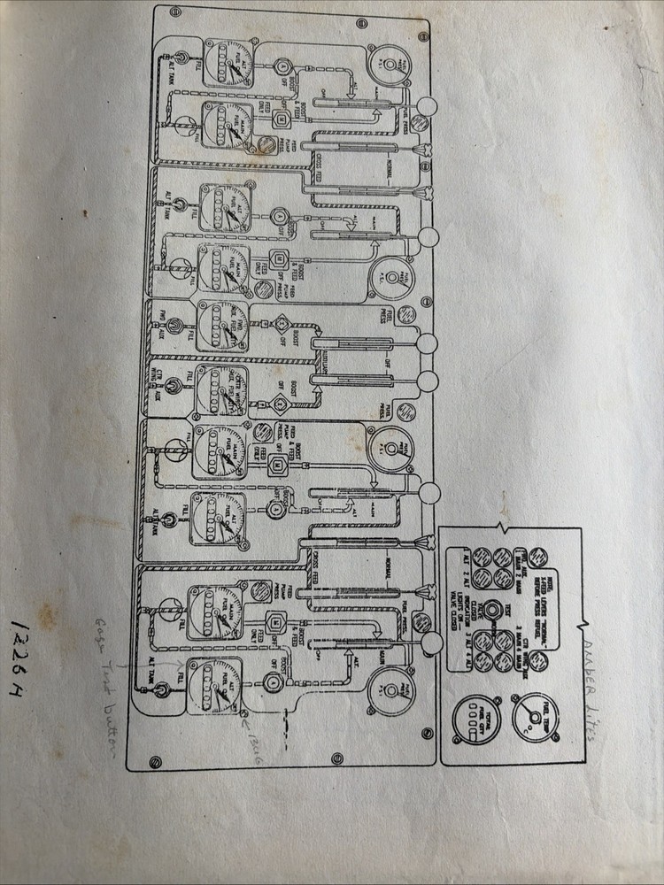 Douglas DC 8 Systems Schematic Diagrams 110 Plus pages Please Read