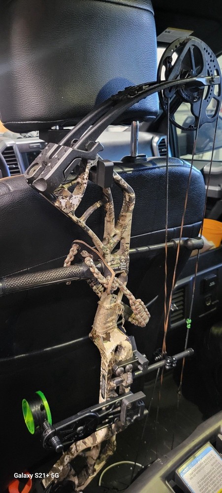 Backseat Bow & Gear Hook: Quick-Access & No-Tool Install Vehicle Storage