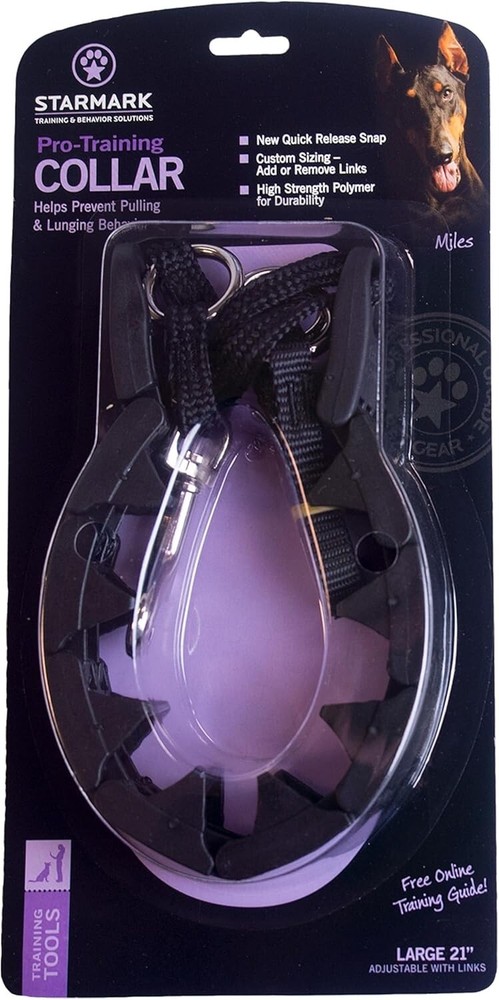"Starmark Pro-Training Dog Collar Large "