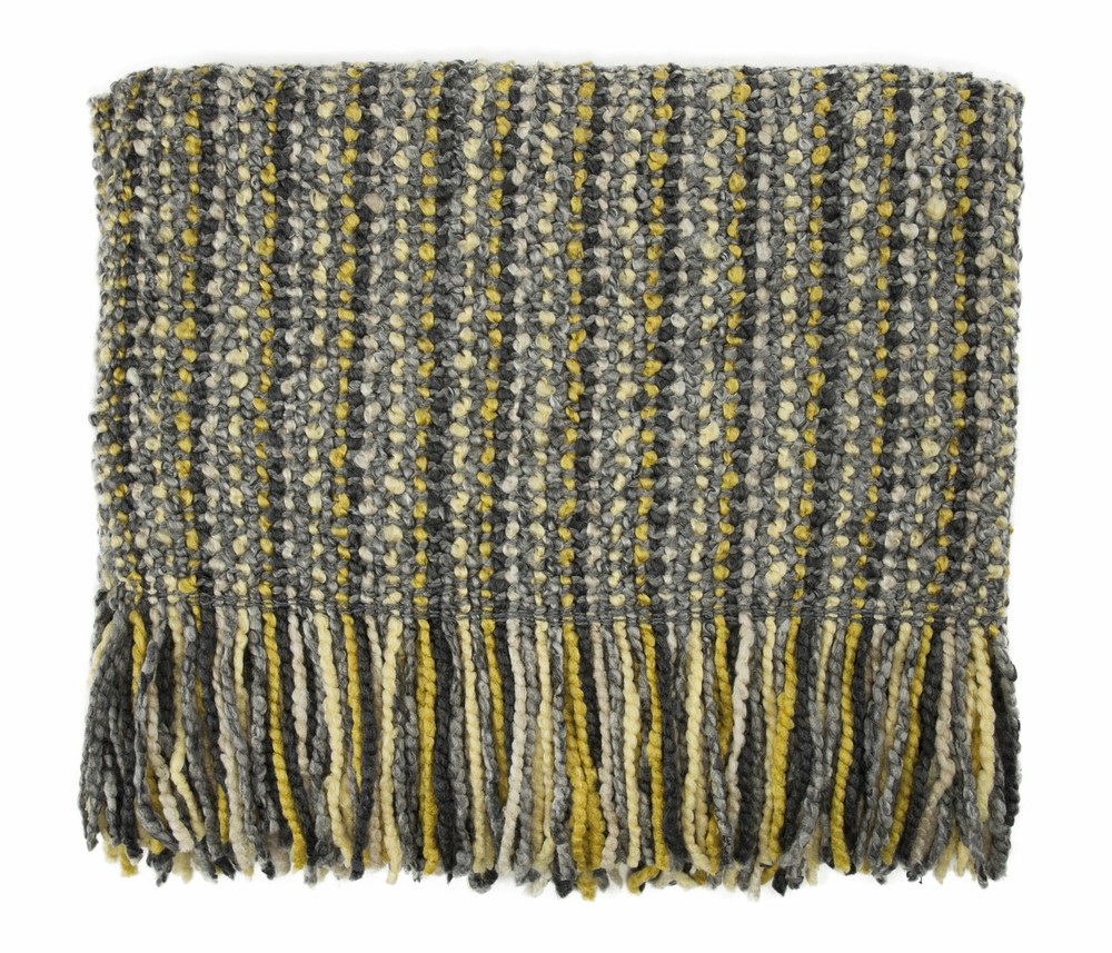 Kennebunk Stria Throw, Marble (204-384)