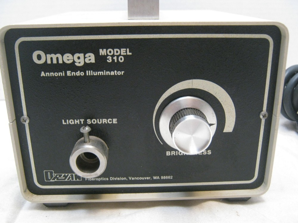 Omega Model 310 Annoni Endo Illuminator Light Source Endo
