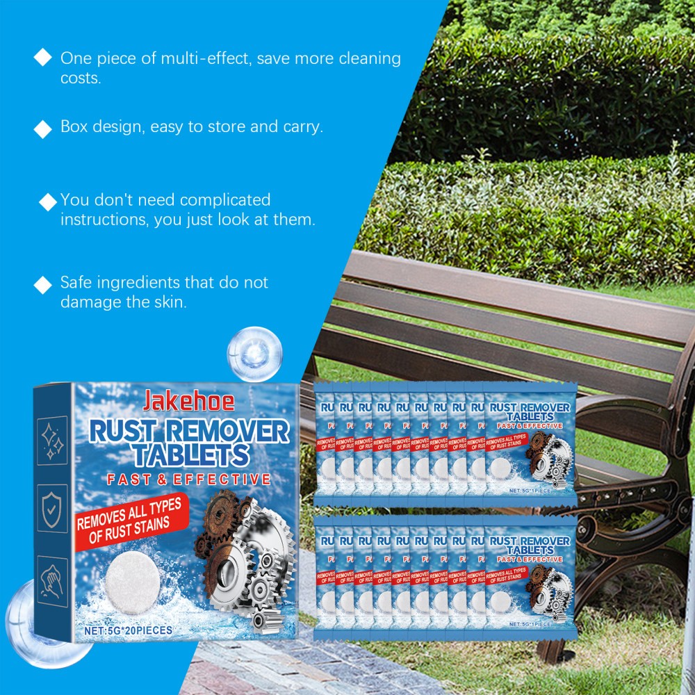 Derusting Cleaning Effervescent Tablets Multi-effect