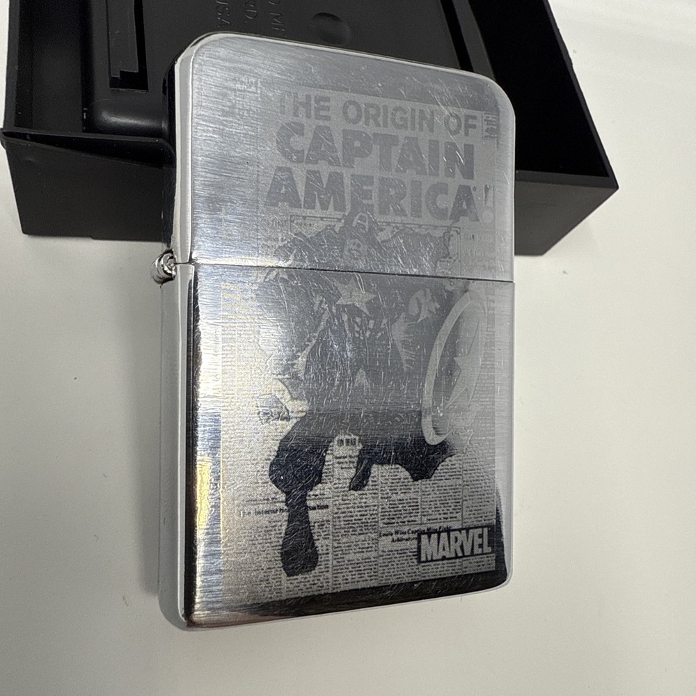RONSON WINDI CAPTAN  AMERICA  MARVEL Lighter