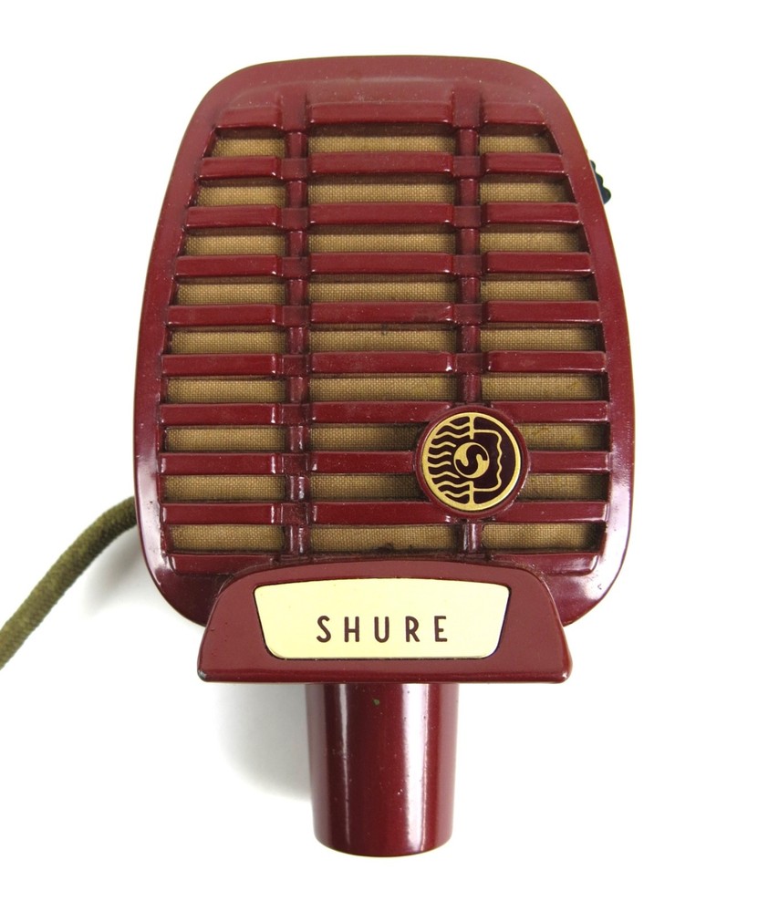 Vintage Shure Brothers 710S REX Microphone - Untested