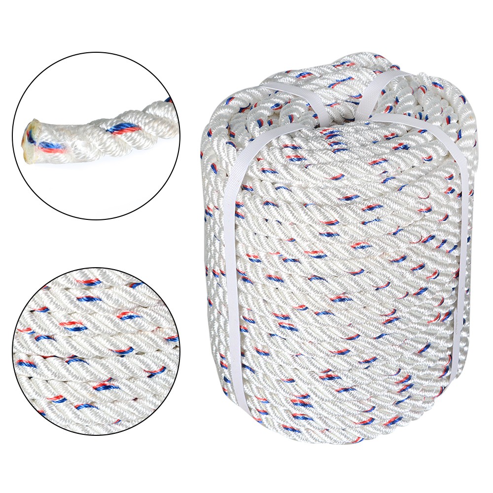 Arborist Bull Rope Tree Rigging Line 5/8"x 150' Double Braid Polyester