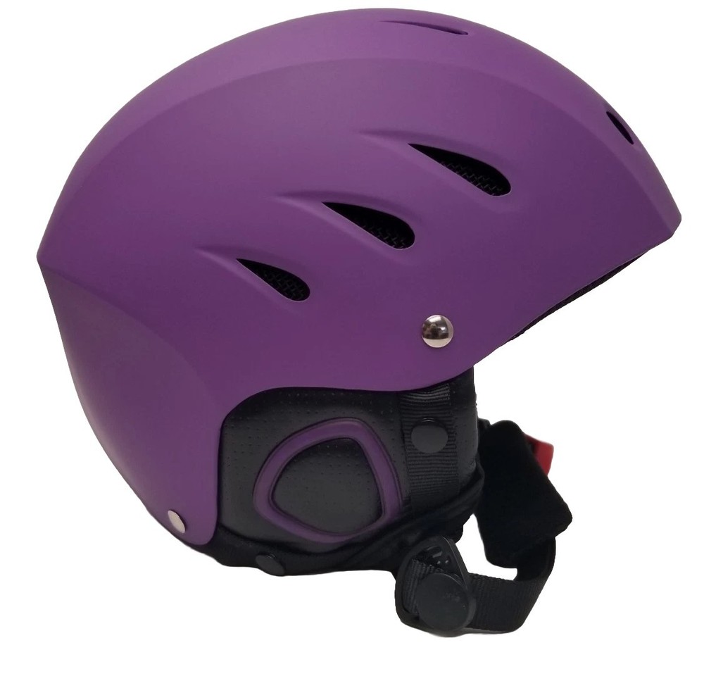 Stomp Ski Snow Helmet Large Size Matte Purple VS610