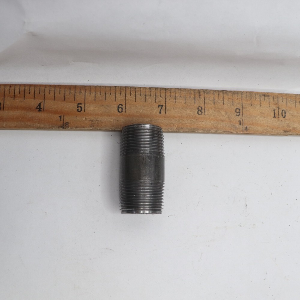 Nipple Pipe Fitting Brass 1" x 2"