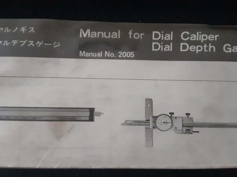 MITUTOYO 505-626 CALIPER W/ CASE