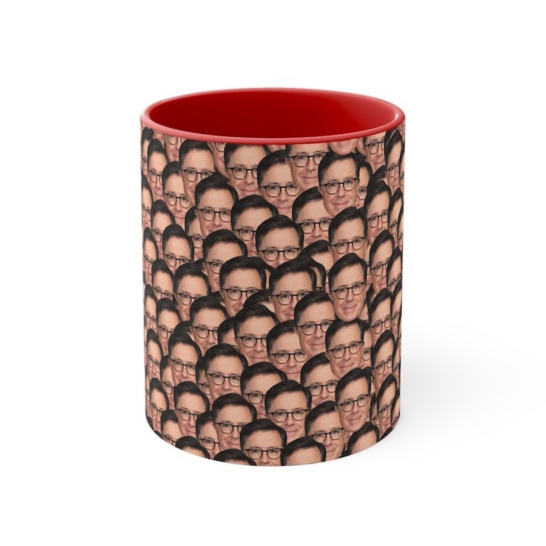 Stephen Colbert Mug, Celebrity Coffee Mug Gift Idea