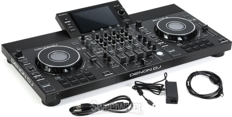 Denon DJ SC Live 4 Standalone DJ Controller - Black