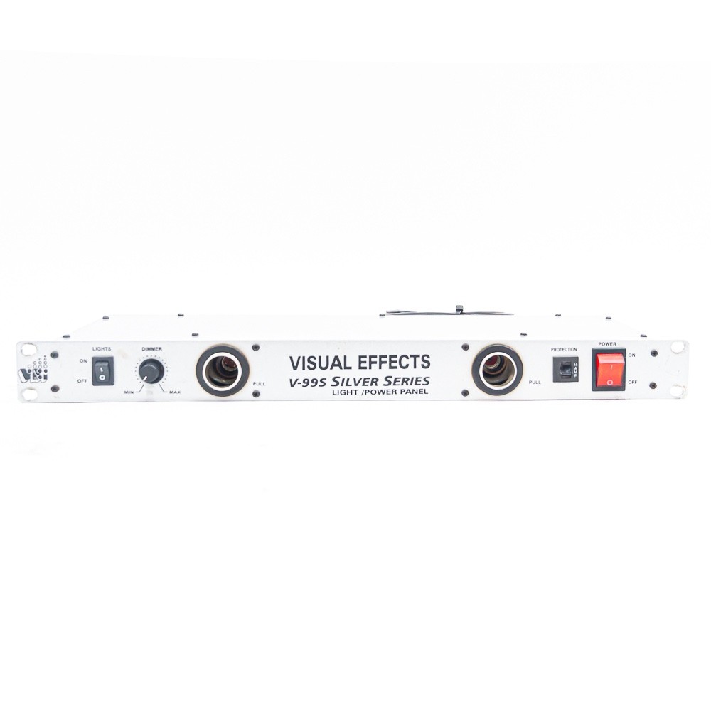 Visual Effects V-99S Silver Series Light/Power Panel