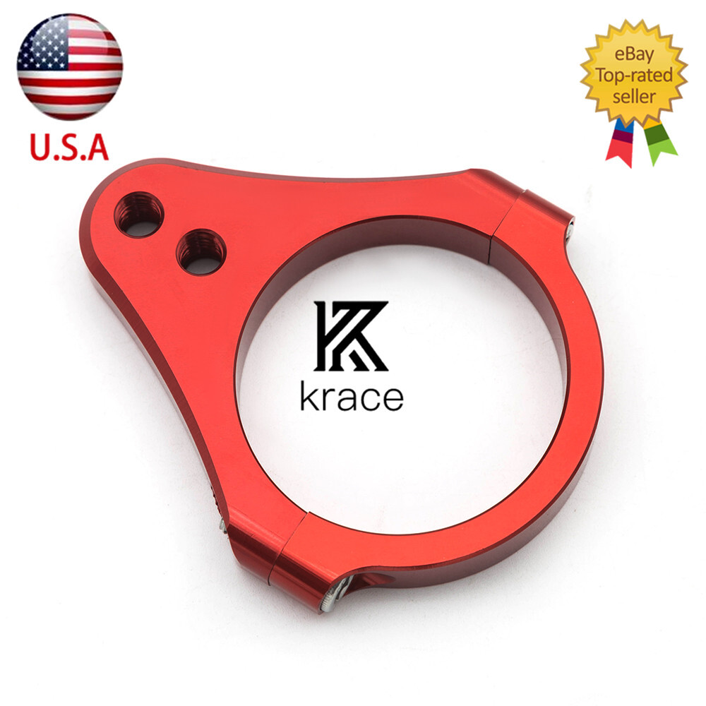 50mm Front Universal CNC Steering Damper Fork Frame Mount Clamp 1pcs Aluminum