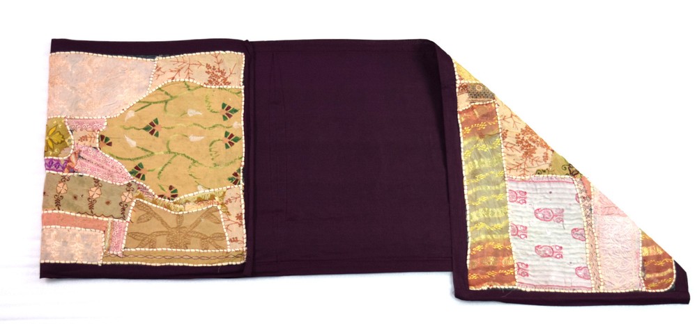 Classic Indian Art Table Runner Tapestry nice Patchwork Embroidery. i17-196