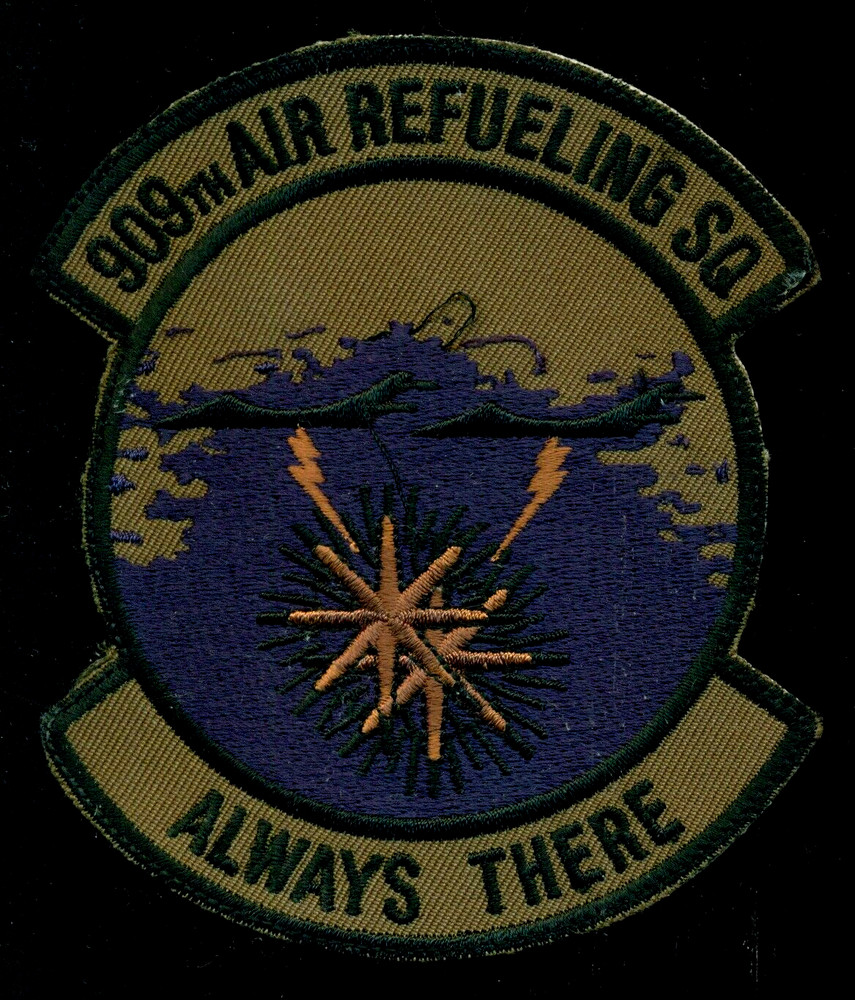 USAF 909th Air Refueling Squadron Subdued Patch J-17