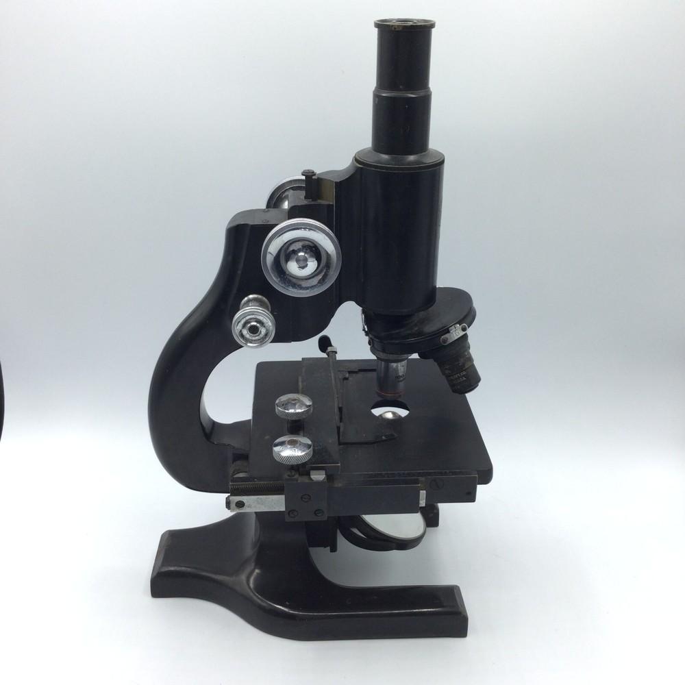 Vintage Spencer Buffalo Cast Iron Microscope 218515