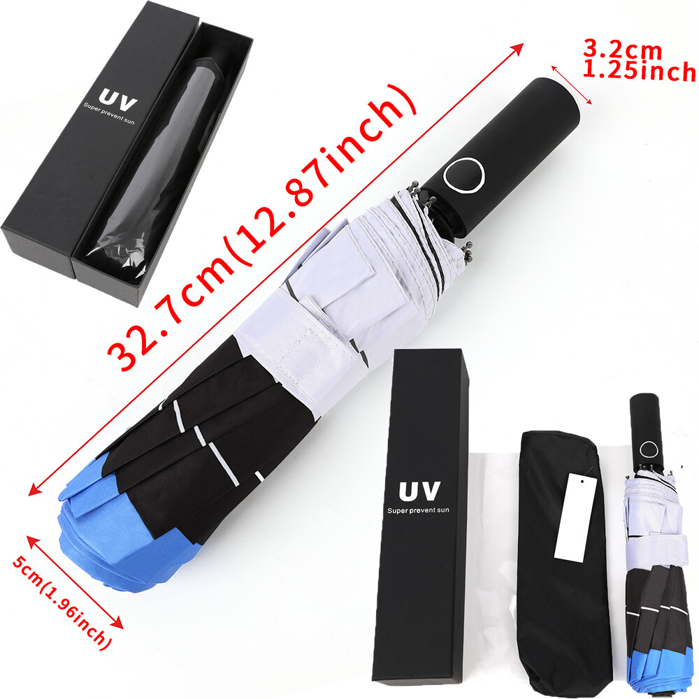 UV Protection Travel Umbrella Target Archery Windproof Sun Blocking Auto Open