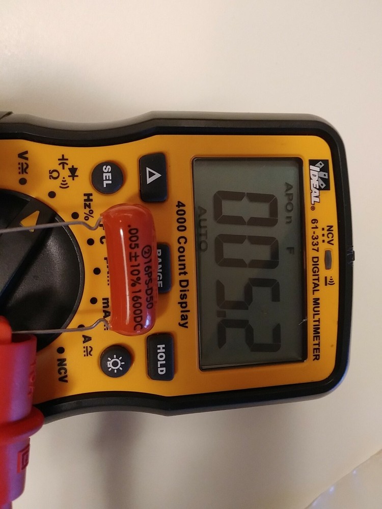 Orange Drop .005 New Old Stock Capacitor
