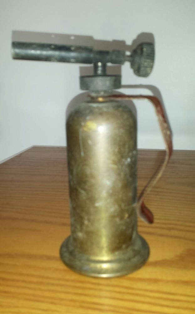 Vintage brass blow torch