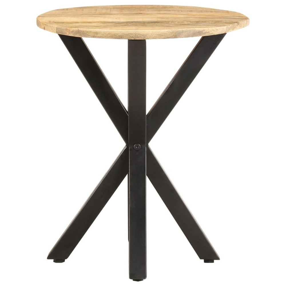 Side Table Round End Sofa Table Living Room Coffee Table Solid Wood vidaXL