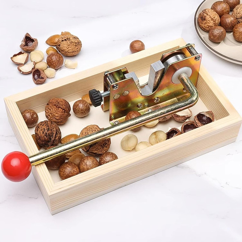 Nut Crackers All Nuts Set Manual Nut Cracker Nut Tongs Walnuts Open Tool Handle