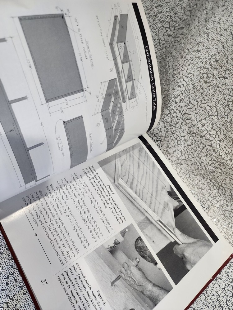 Woodworking Projects Yearbook Hardcover 1993 Favorite Projects & Techniques Nice