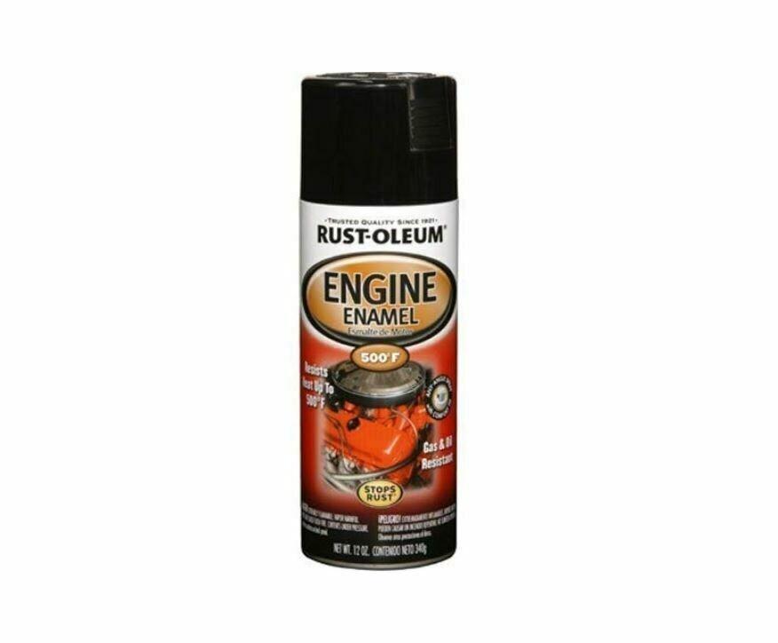 Black Gloss Coating Rust Preventive Engine Enamel High Temp Rotor Caliper Paint