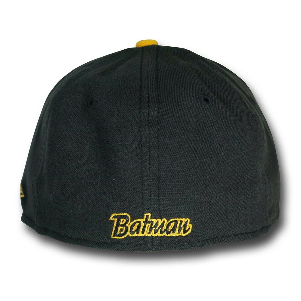 Batman Black & Yellow 59Fifty Hat Black