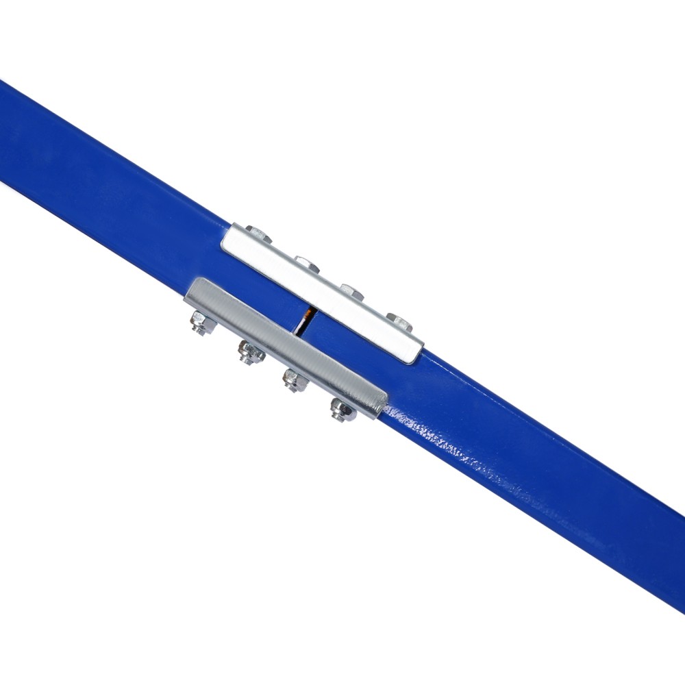 5-ton pneumatic jack with three-chamber design and compact telescoping structure