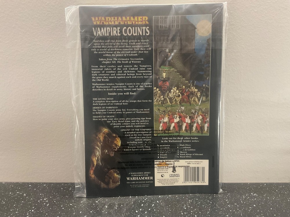 Vampire Counts Codex Warhammer Fantasy - Warhammer Games Workshop