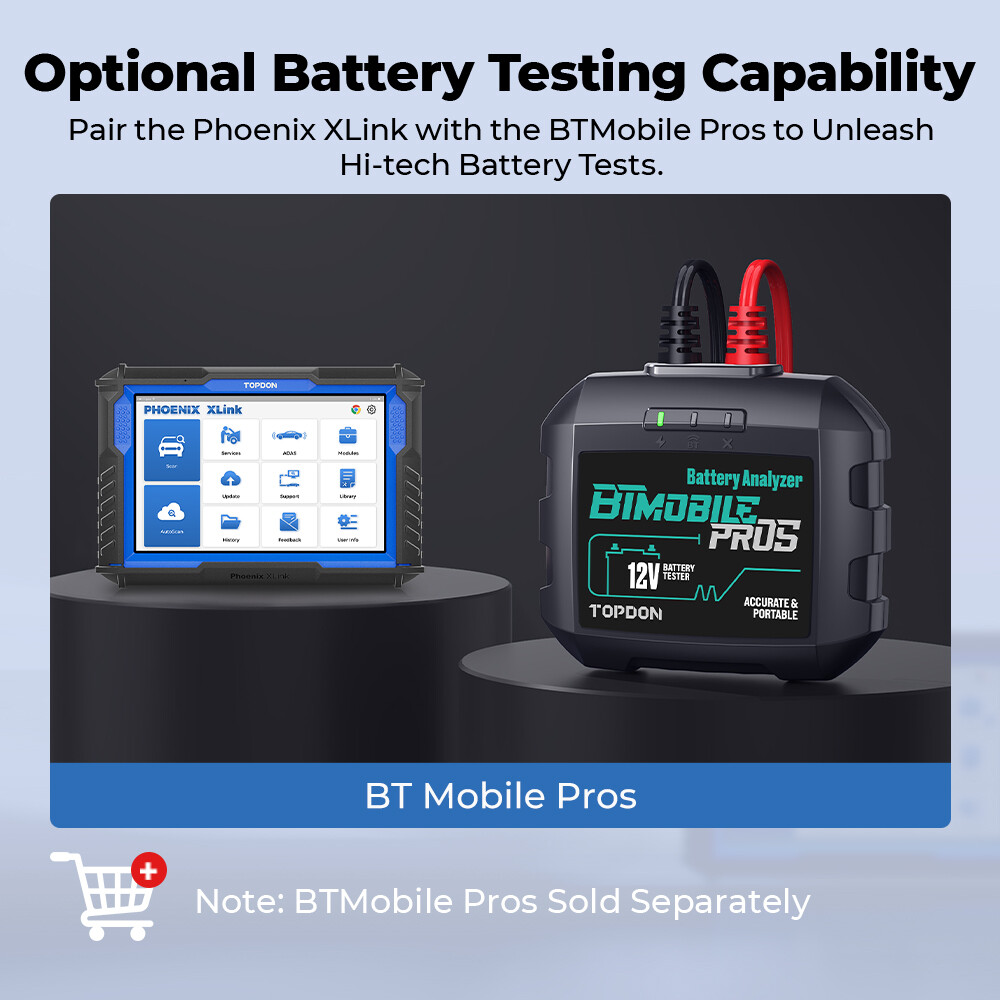 TOPDON Phoenix Xlink Cloud-Based Programming & Coding Tool Diagnostic Scanner