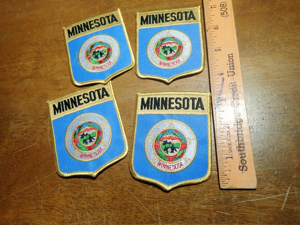 MINNESOTA STATE FLAG VEST  PATCH   BX R#22